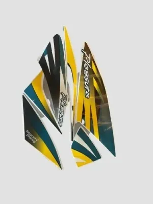 Sticker Set Pleasure T7 Dual Colour Yel Shield product image