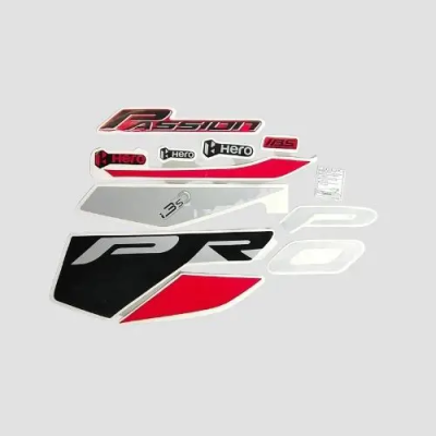 Sticker Set Passion Pro Bs6 Red product image
