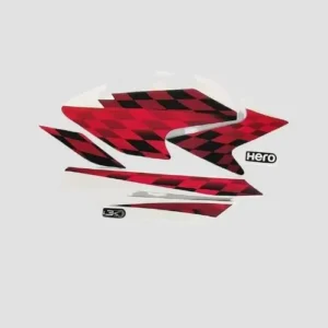 Sticker Set Glamour T9 Blk red product image