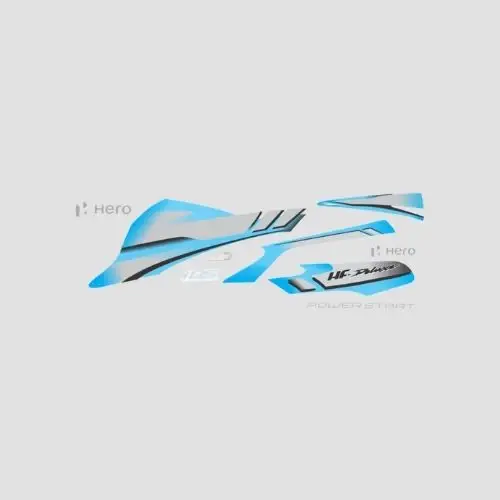 Sticker Set Hfdlx Bs6 T blue product image