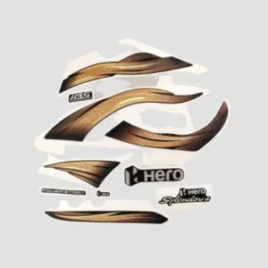 Sticker Set Splendor Plus Bs6 Limited Edition Blk golden product image