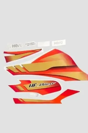 NAJ1899 Sticker Set Hfdlx Bs6 Candy Red Tank product image