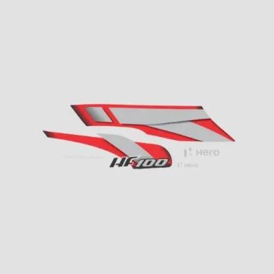 Sticker Set Hf100 Blk red product image