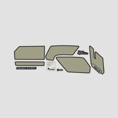 Sticker Set Splendor Plus Xtec Blk grey product image