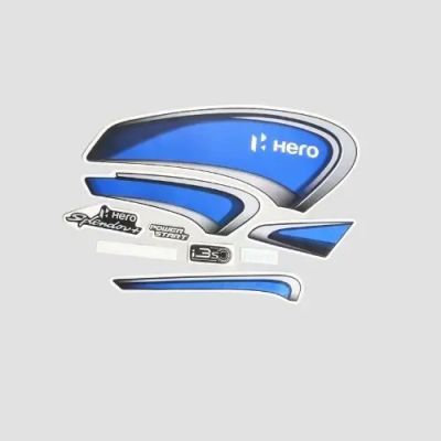 Sticker Set Splendor Plus Bs6 E20 Blk blue product image