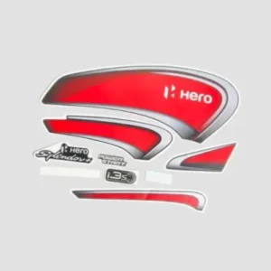 Sticker Set Splendor Plus Bs6 E20 Blk red product image