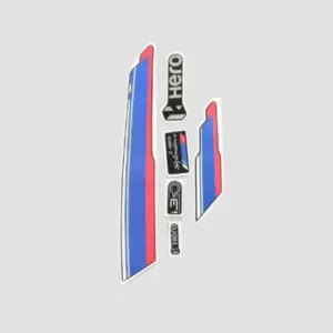 Sticker Set Splendor Plus Bs6 2023 Blk fiery Blue product image