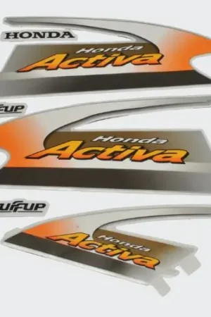 Sticker Set Activa N m slvr orng product image