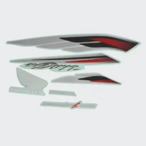 Sticker Set Unicorn N m grey Tank product image