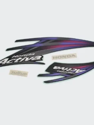 Sticker Set Activa T3 blk Tank blue product image