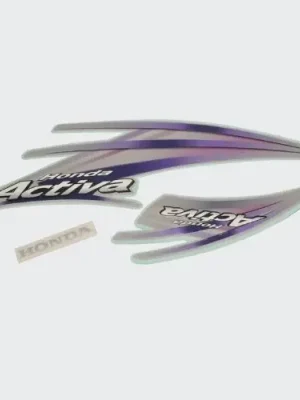 Sticker Set Activa T3 slvr Tank prpl product image