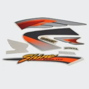 Sticker Set Shine grey Tank orng product image