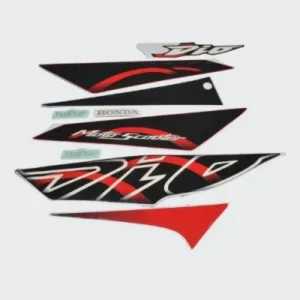 Sticker Set Dio T3 red Shield product image