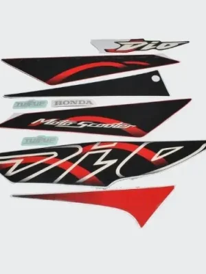 Sticker Set Dio T3 red Shield product image