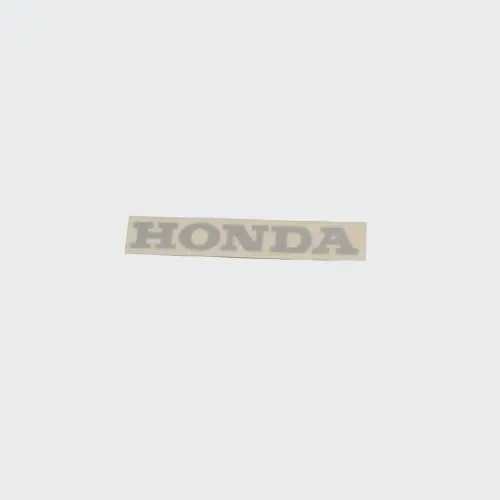Sticker Letter Honda b slvr product image