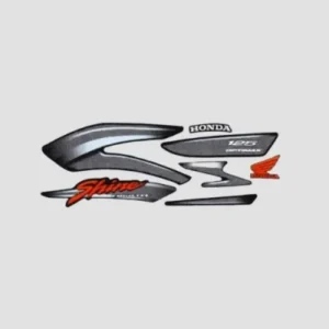 Sticker Set Shine T2 blk Tank grey product image