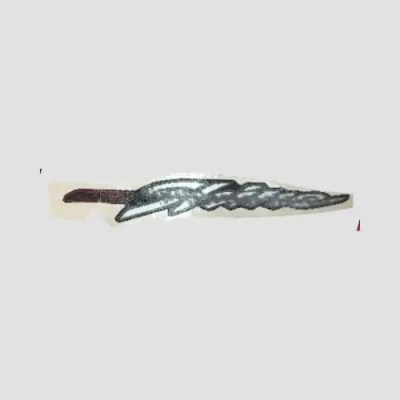 Sticker Tail Panel Shine T5 blk Shield red product image