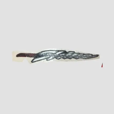 Sticker Tail Panel Shine T5 slvr whi Shield product image