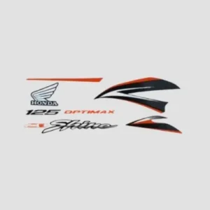 Sticker Set Shine T6 whi Tank red product image