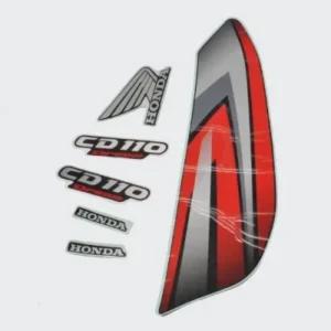 Sticker Set Cd110 Dream blk Tank red product image