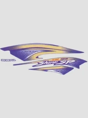 Sticker Set Shine Sp blue Tank product image