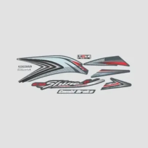 Sticker Set Shine Bs4 rebel Red Tank product image