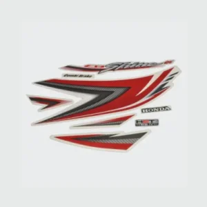 Sticker Set Shine Bs4 whi red product image