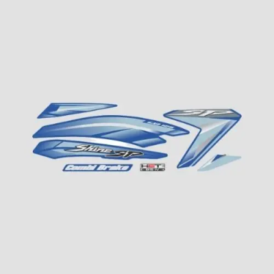 Sticker Set Shine Sp T2 blue Tank product image
