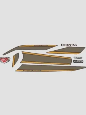 Sticker Set Activa 6g Limited Edition 2021 Brown product image