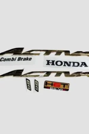 NAQ0971 Sticker Monogram so7 gold Activa 6g Limited Edition product image