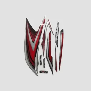 Sticker Set Shine 125 Bs6 2020 Blk red product image