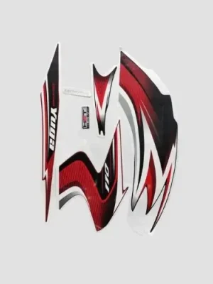 sticker Set Yuga 2018 Dual Colour Blk red product image