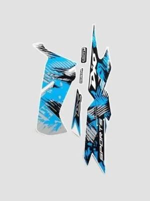 sticker Set Dio Bs6 Sports Red Shield product image