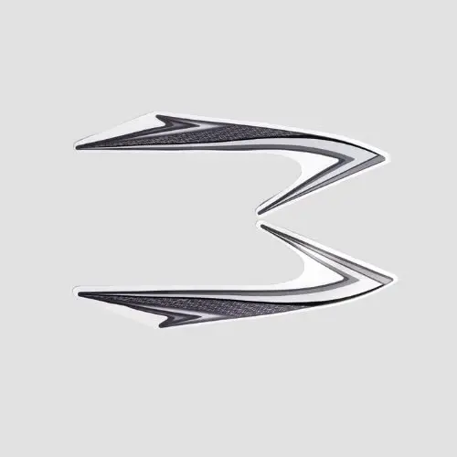 Sticker Hlfiring Shine 125 Bs6 2020 T11 Geny Grey product image