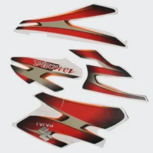 Sticker Set Discover blk Tank red product image