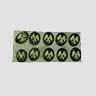 Sticker Speedometer Visor Discover