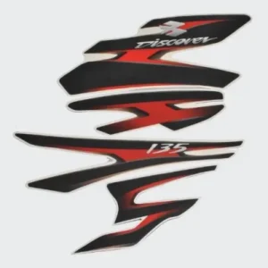 Sticker Set Discover 135 blk Tank red product image