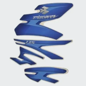 Sticker Set Discover 135 blue Tank blue product image