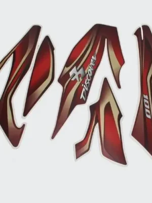 NAR0603-400x400 Sticker Set Discover 100 red Tank gold product image