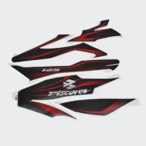 Sticker Set Discover 125 blk Tank red product image