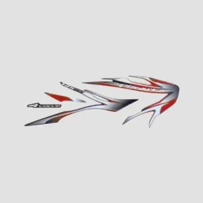 Sticker Set Discover 125st blk Tank red product image
