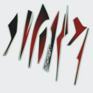 Sticker Set Pulsar 220f Ug6 blk Tank red product image