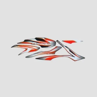 Sticker Set Discover 125t blk Tank red product image