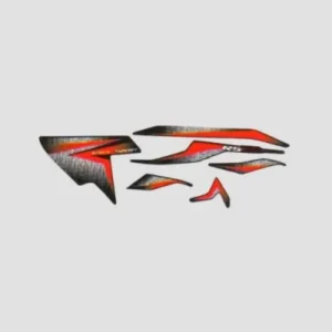 Sticker Set Pulsar 200rs blk Tank red product image
