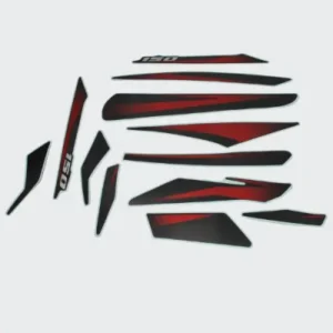 Sticker Set Pulsar 150 Ug7 blk Tank red product image