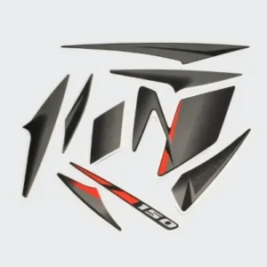 Sticker Set Pulsar 150 2018 blk grey product image