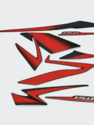 NAR0954-400x400 Sticker Set Pulsar 150 Twin Disk N m 2019 Bk red product image