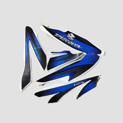 Sticker Set Discover 125 H2 Blk blue product image
