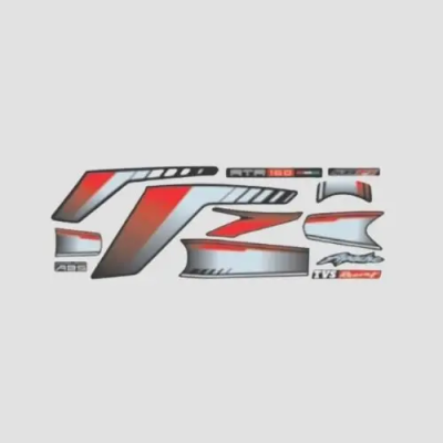 Sticker Set Rtr160 Bs6 2020 Blk product image
