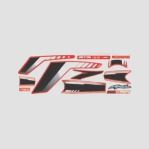 Sticker Set Rtr160 Bs6 2020 Red product image